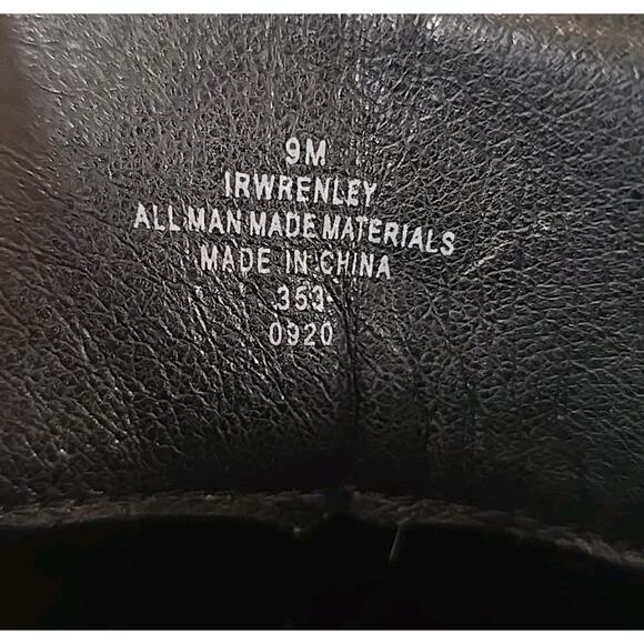 Indigo Road Y2K Grunge Combat Boot Women's 9M Chunky Platform Python Goth - Picture 6 of 11